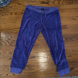 Juicy Couture Indigo Velour Jogger